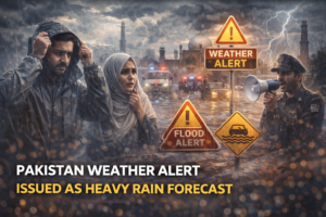 Pakistan Weather Alert Issued as Heavy Rain Forecast