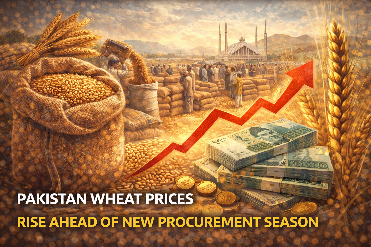 Pakistan wheat prices and grain market activity
