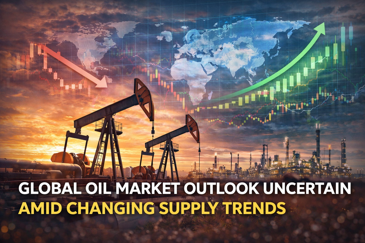 global oil market outlook remains uncertain