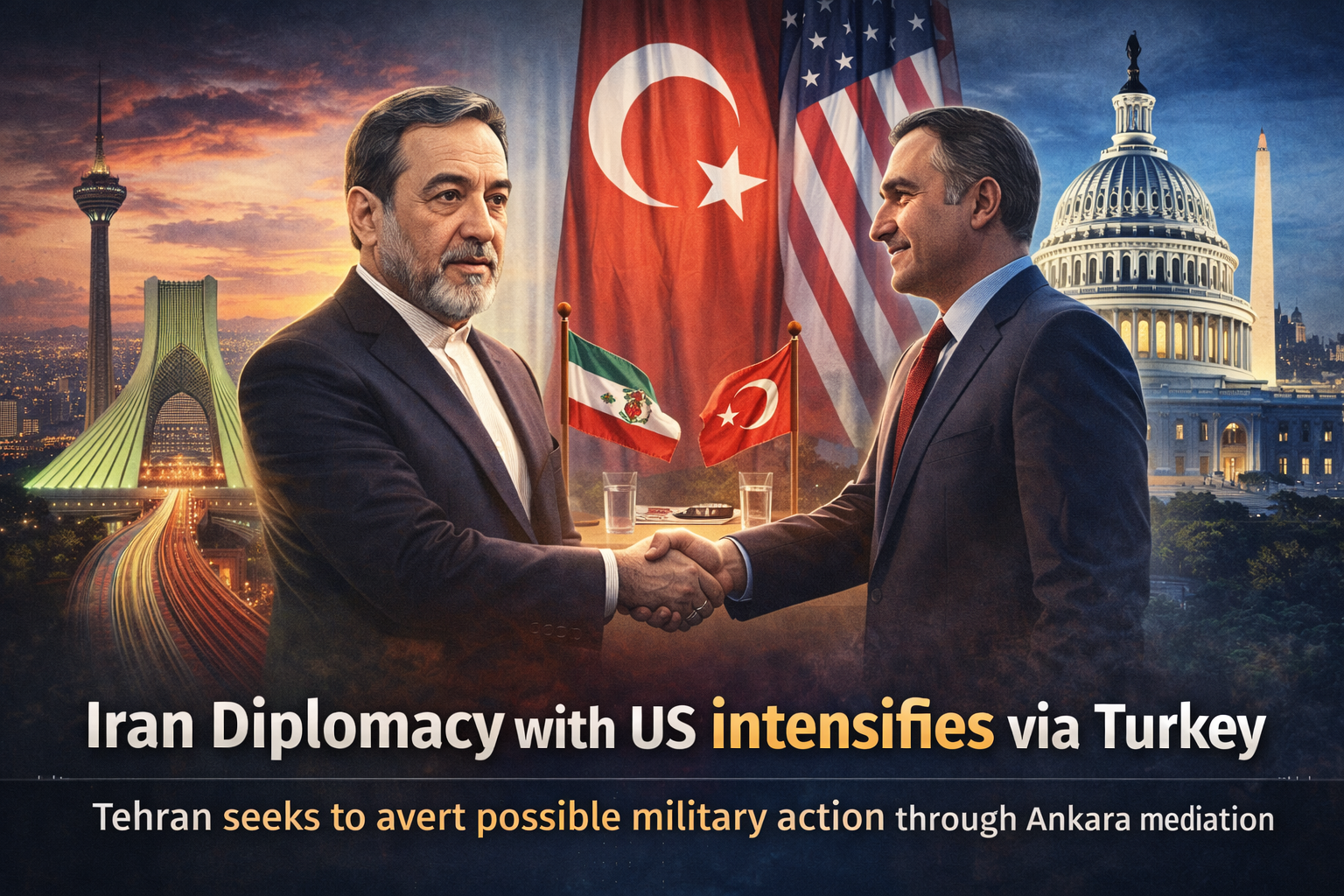 Iran diplomacy with US intensifies via Turkey as talks prepared