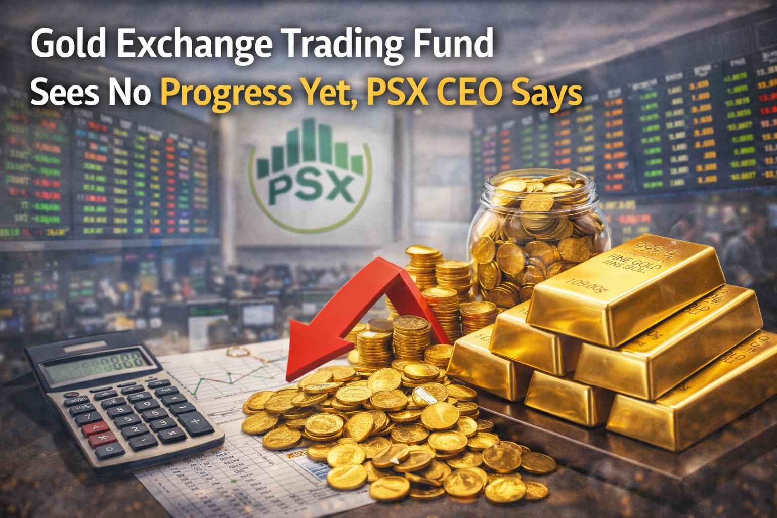 Gold Exchange Trading Fund sees no progress as PSX highlights gold market and trading developments