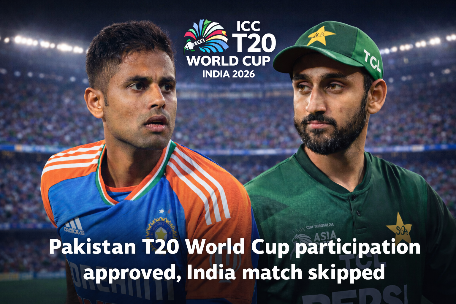 Pakistan T20 World Cup participation approved as Pakistan and India players face off for ICC T20 World Cup India 2026