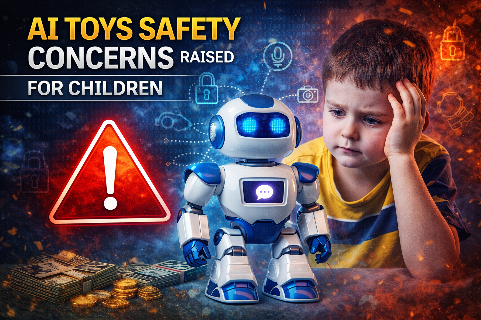 AI toys safety concerns as experts warn about risks of smart toys for children