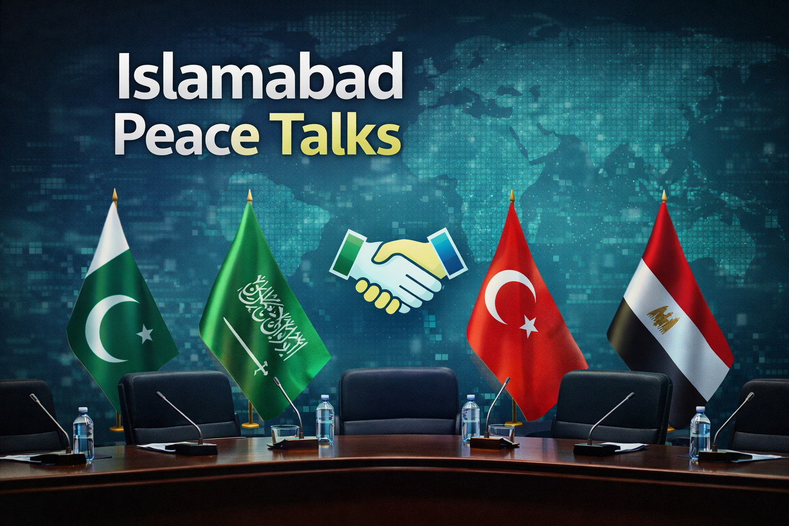 Islamabad talks with Pakistan Saudi Arabia Türkiye and Egypt foreign ministers meeting