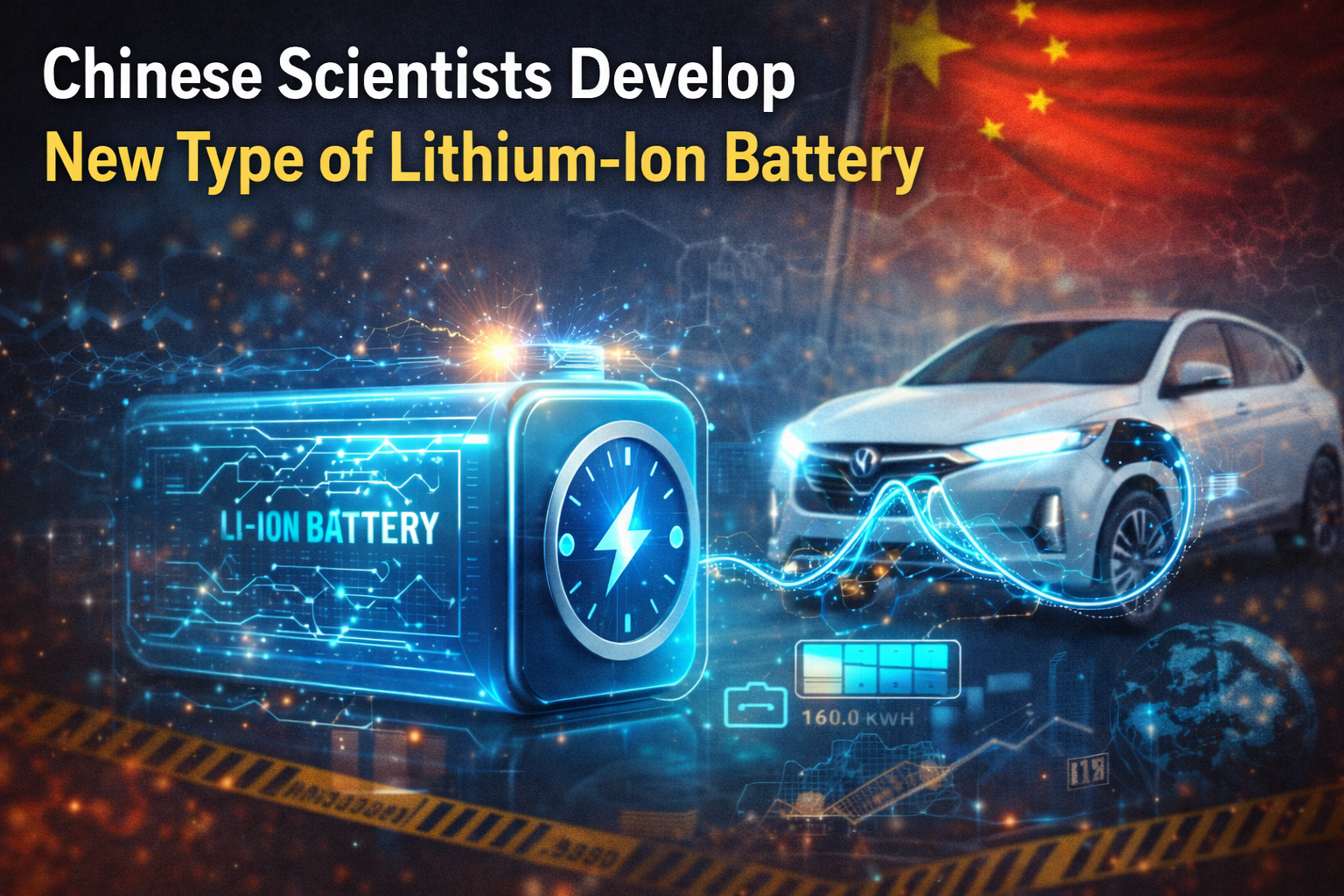 New lithium-ion battery technology developed by Chinese scientists for electric vehicles