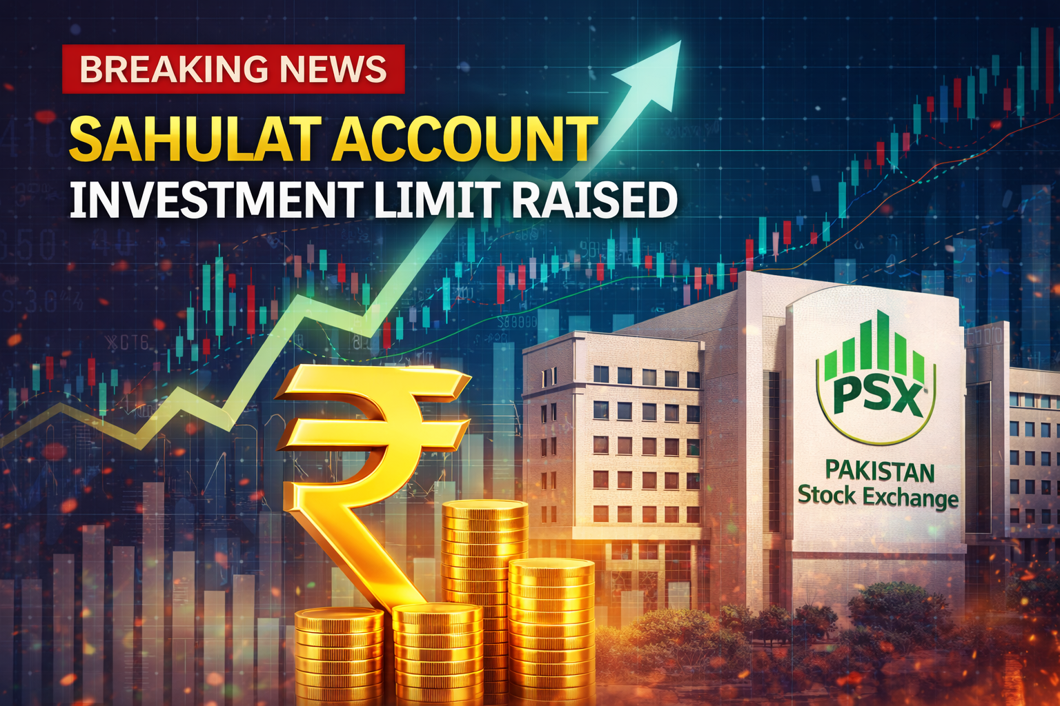 Sahulat Account investment limit raised for Pakistan Stock Exchange investors