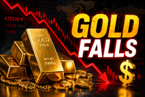 Gold price Pakistan drops after global market fall