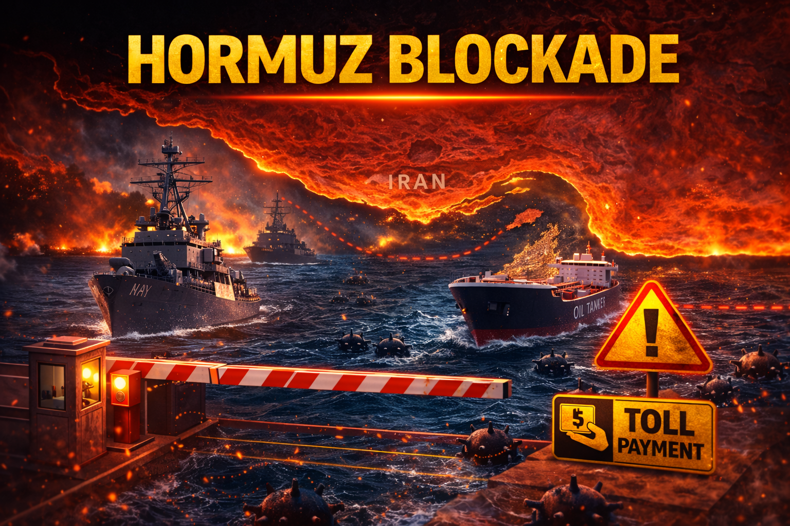Hormuz blockade US orders targeting ships
