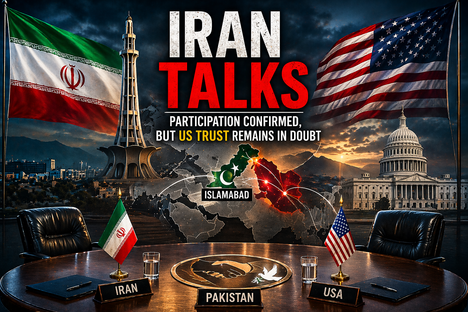 Iran Islamabad talks and US trust concerns