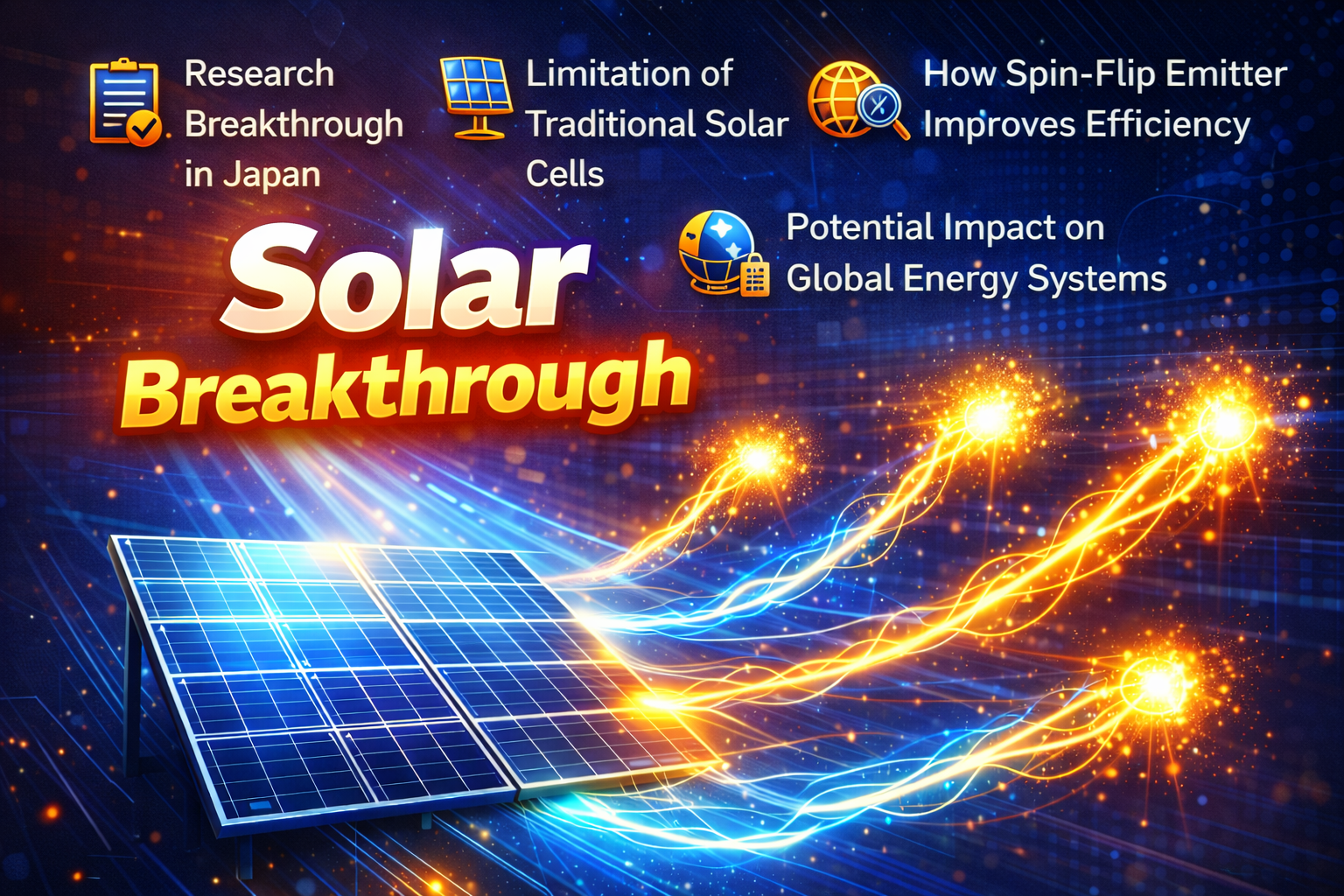 Japan solar technology breakthrough increases energy efficiency
