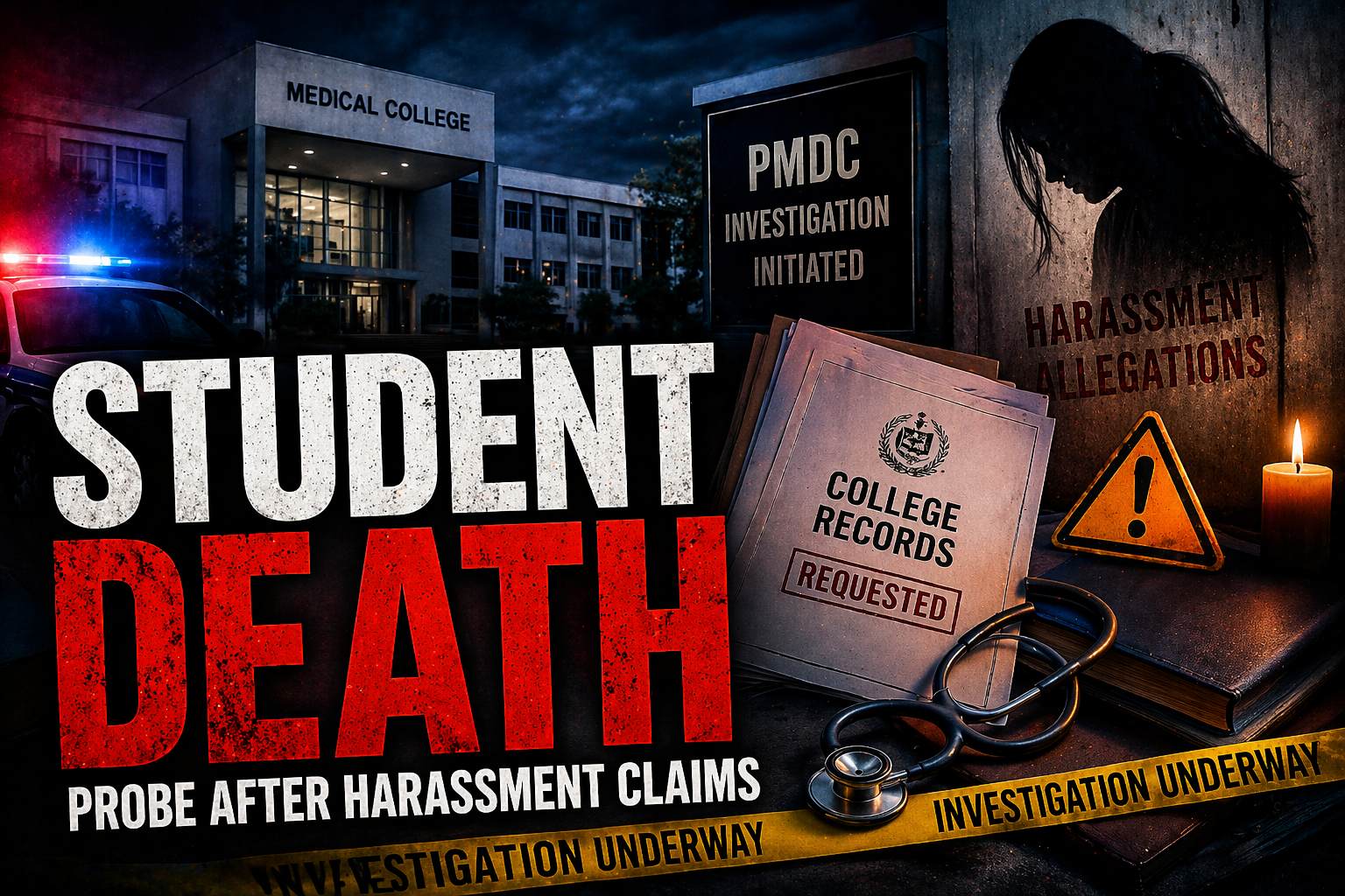 Mirpurkhas student death probe after harassment allegations