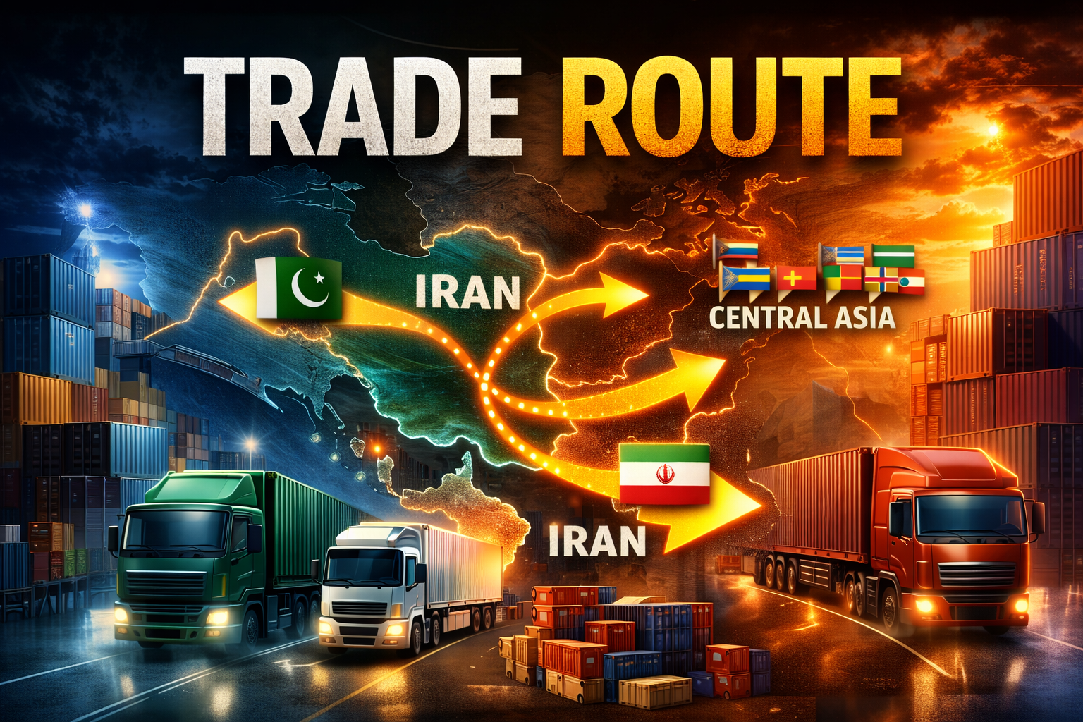 Pakistan Iran trade route via transit corridor