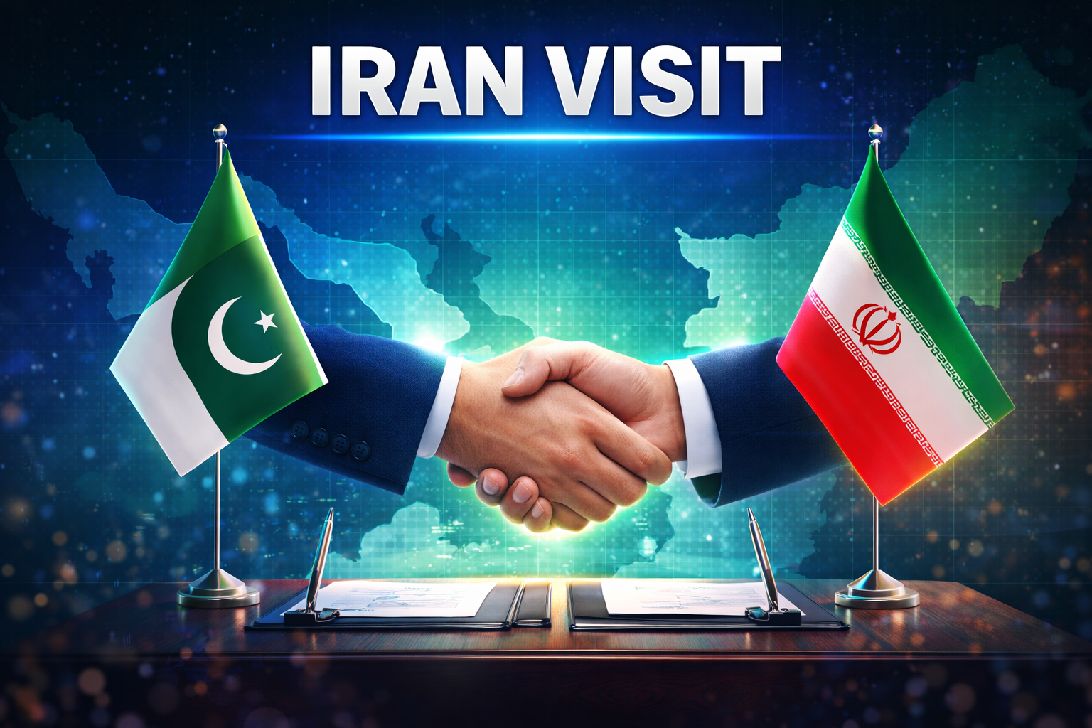 Pakistan Iran visit completed with key meetings