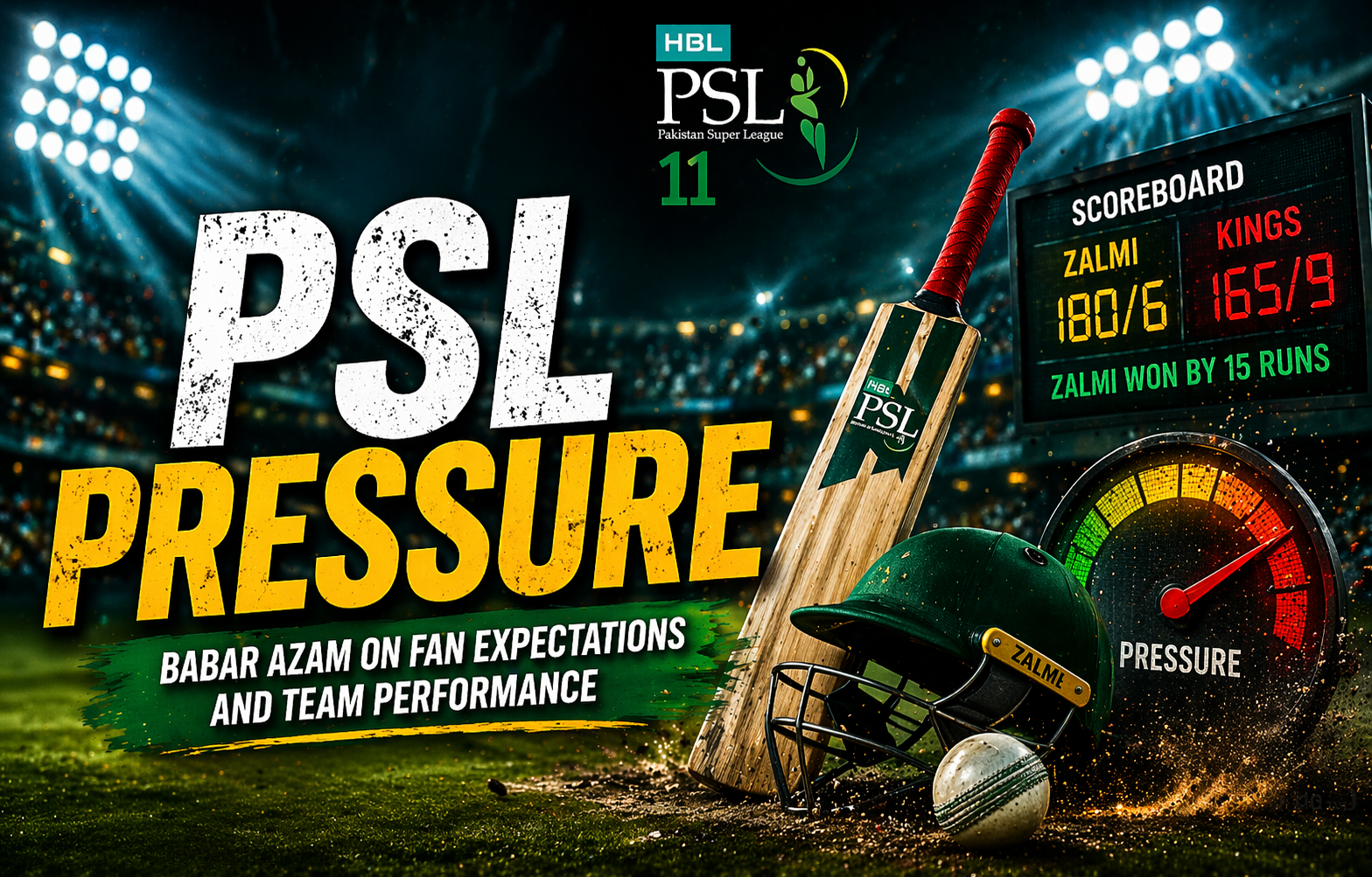 PSL 11 performance concerns as Babar Azam reacts