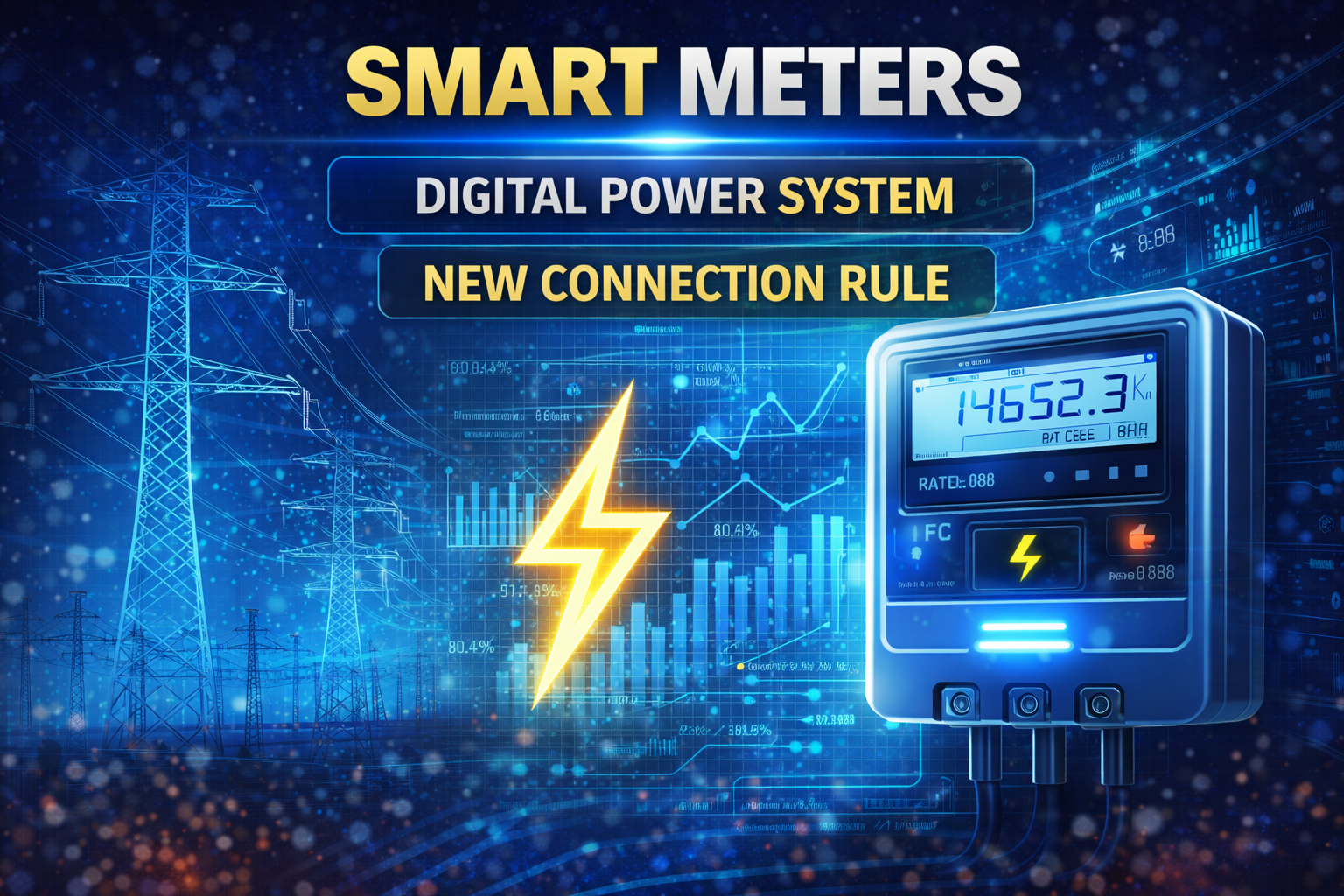 Smart meters Pakistan digital electricity system