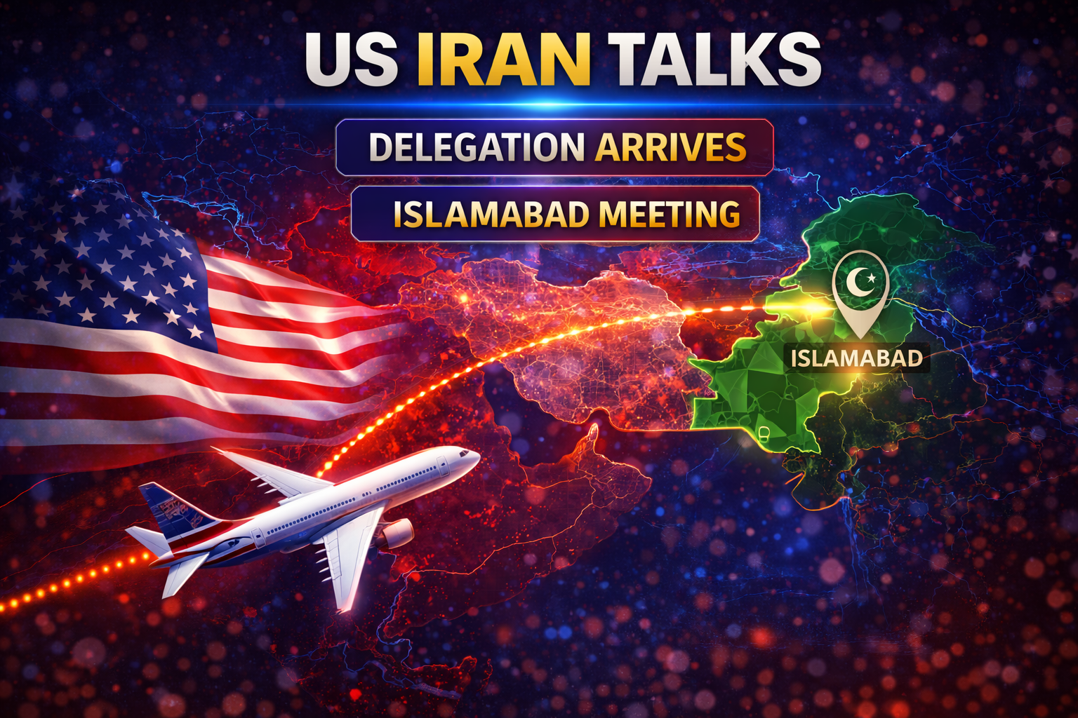 US Iran talks delegation heading to Pakistan