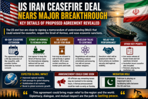 US Iran Ceasefire Deal Nears Major Breakthrough