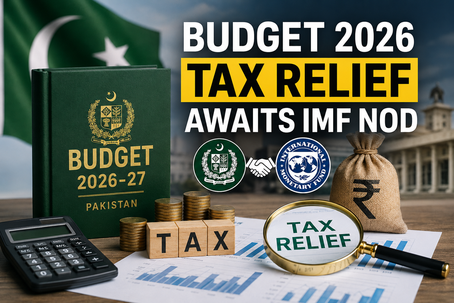 Pakistan Budget 2026 tax relief proposals awaiting IMF approval for salaried taxpayers